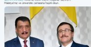 Rektör Kızılay'ın tekrar atanmasına başkanlardan tebrik