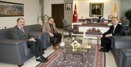 Eser'den Rektör Çelik'e Ziyaret