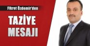 Özdemir: Milletimizin başı sağ olsun!