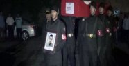 Adıyaman şehidini gece uğurladı
