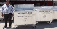 Akçadağ Belediyesi 130 Çöp Konteyneri Aldı