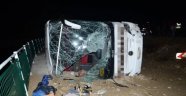 Malatya'da Otobüs Devrildi: 16 Yaralı