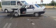 Malatya'da İki Otomobil Çarpıştı