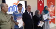 Türkçe Öğrenen Suriyelilere Sertifikaları Verildi