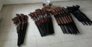 Yüksekova'da, 59 adet av tüfeği ele geçirildi