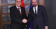 AB Konseyi Başkanı Michel Libya Başbakanı al-Sarraj ile görüştü