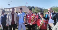 Aba Güreşi Türkiye Şampiyonasına Darendeli güreşçiler damgasını vurdu
