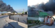 Adana'da nişasta fabrikasında büyük yangın