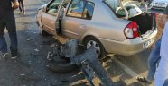 Adıyaman'da iki otomobil çarpıştı: 5 yaralı