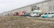 Adıyaman'da korkutan fabrika yangını