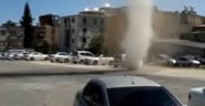 Adıyaman'da toz hortumu oluştu