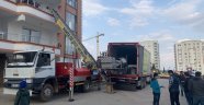 Adıyaman'da 43 dairelik bina tahliye ediliyor