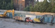 Ağrı'da sel felaketinde işçiler ölümle burun buruna geldi
