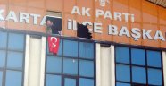 AK Parti binasına silahlı baskın!