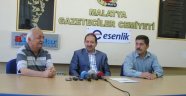 AK Parti Malatya Milletvekili Faruk Öz, Gazeteciler Cemiyeti'ni Ziyaret Etti