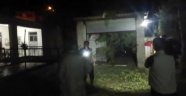 Akçakale'de bir eve havan topu isabet etti