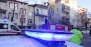 Aksaray'da baca yangını paniğe neden oldu