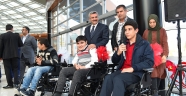Akülü tekerlekli sandalye dağıtıldı