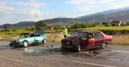 Alaşehir'de trafik kazası: 5 yaralı