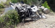 Amasya'da otomobil şarampole devrildi: 3 ölü, 4 yaralı