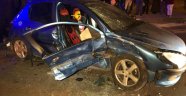 Ankara'da 2 otomobil çarpıştı: 1 yaralı