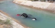 Antalya'da traktör su kanalına devrildi: 1 ölü