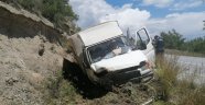 Antalya'da kamyonet kazası: 1 yaralı