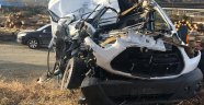 Artvin'de trafik kazası: 1 ölü 1 yaralı