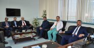  Avşar'dan Başhekim Parlakpınar'a ziyaret