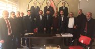 Avşar'dan İlçe Başkanı Samanlı'ya ziyaret
