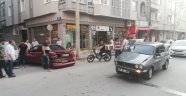 Bafra'da zincirleme kaza: 1 yaralı