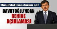 Bakan Davutoğlu: 'Temaslarımız sürüyor, yoğun bir çalışma içindeyiz'