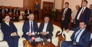 Bakanlardan Vali Toprak'a Hayırlı Olsun Ziyareti