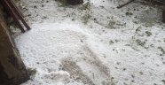 Balaban'da Dolu Yağışı