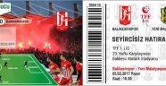 Balıkesirspor'dan seyircisiz hatıra bileti