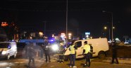 Bankaya ait para yüklü minibüs kaza yaptı: 1 yaralı