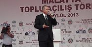 Başbakan Erdoğan, Malatyada Halka Hitap Etti