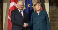 Başbakan Yıldırım Merkel'le görüştü