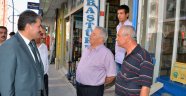 BAŞKAN ÇAKIR, TURGUT TEMELLİ CADDESİNDE İNCELEMELERDE BULUNDU
