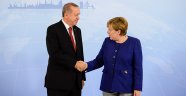 Başkan Erdoğan-Merkel görüşmesi