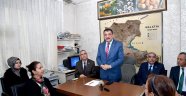Başkan Gürkan muhtarları ziyaret etti