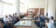 Başkan Polat Kuluncak heyetini kabul etti