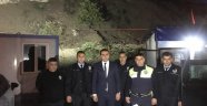 Başkan Yılan'dan Polis Noktalarına Ziyaret