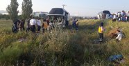 Başkent'te otobüs kazası: 15 yaralı