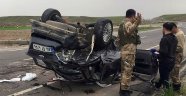 Batman'da virajı alamayan araç takla attı: 2 ölü