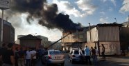 Bayrampaşa'da tekstil atölyesinde yangın