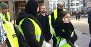 Belçika'da Sarı Yelekliler gazetecilere saldırdı