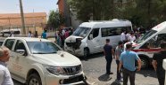 Belediye aracı ile minibüs çarpıştı: 7 yaralı