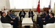 Bem-Bir-Sen Genel Başkan Yardımcısı Alper,Başkan Gürkan'ı ziyaret etti