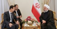 Beşar Esad İran'da Ruhani ve Hamaney ile görüştü